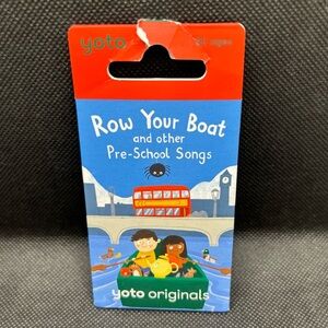 Yoto Card "Row Your Boat and other Pre-School Songs"